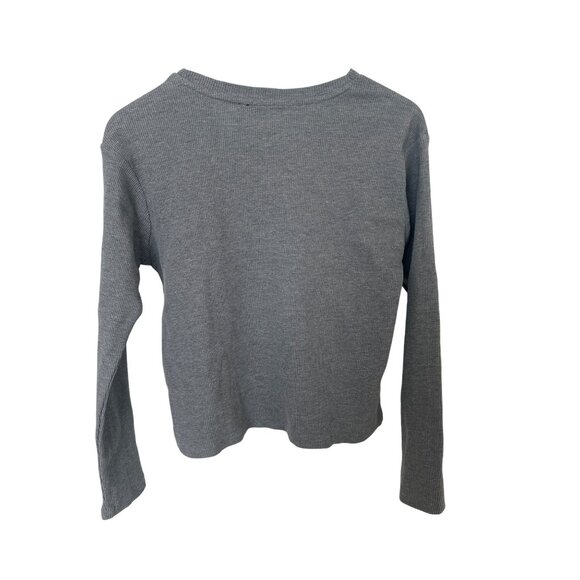 RDI Heather Gray Thermal Long Sleeve Top - Picture 4 of 4